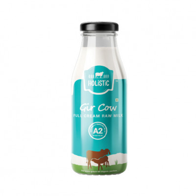 Gir Cow Full Cream A2 Raw Milk (1000 ml)